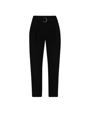 Boss Dames/Dames Tapia Normale Broek met Riem (Zwart)