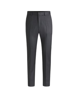 Boss Heren H-Lenon Broek Regular (Grijs)