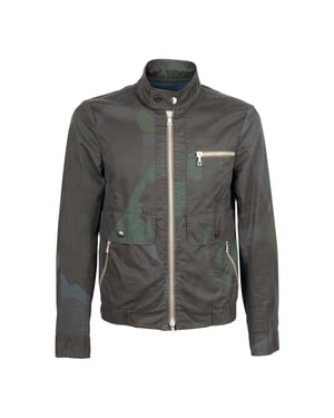 Dries Van Noten Camouflage Jas - '10s