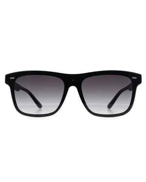 Guess GF0183 02B matzwart grijs gradiÃ«nt zonnebril