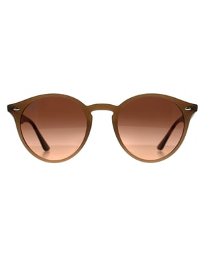Ray-Ban 2180 678846 gepolijste tortledove roze gradiÃ«nt grijze zonnebril