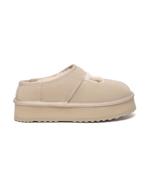 EVER AU Australië Vrouwen Gevederde Enkel Platform Slippers