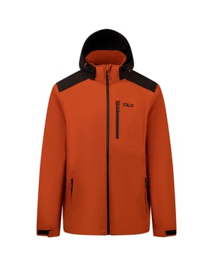 Trespass Heren Durand DLX Soft Shell Jas (Gebrande sinaasappel)