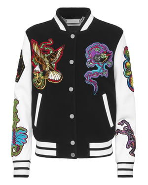 Leren Bomber Tattoo