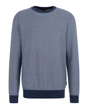 Bugatti Herren Jumper met structuurpatroon