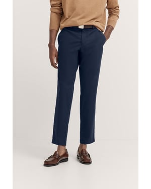 Bugatti Herren Chino met praktische riemlussen