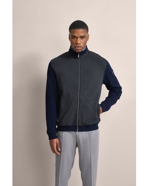 Bugatti Herren Sweatjack met steekzak