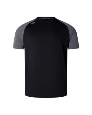 Canterbury Heren Elite Training T-Shirt (Zwart/Magnolia Marl)