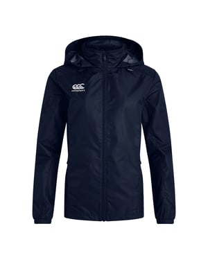 Canterbury Dames/Dames Club Vaposhield Waterdicht Jasje met volledige rits (Marine)