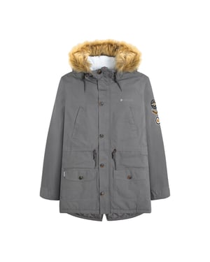 Lambretta Heren Sherpa gevoerde Parka (Strijkijzer)