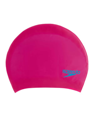 Speedo Kinderen/Kinderen Siliconen Badmuts (Roze/Blauw)