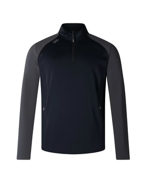 Canterbury Unisex Elite Quarter Zip Pullover voor volwassenen (Zwart)