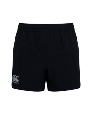 Canterbury Geweven shorts voor kinderen (Zwart)