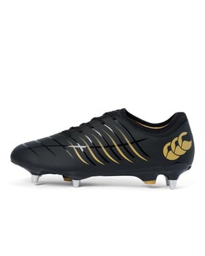 Canterbury Heren Phoenix 2.0 Team Soft Ground Rugbyschoenen (Zwart/Goud)