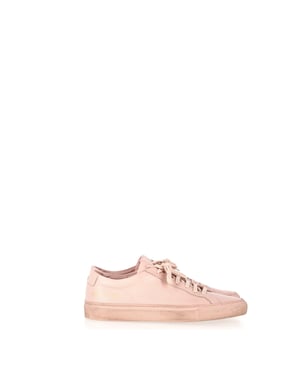 Common Projects Original Achilles Lage Sneakers in Roze Leer