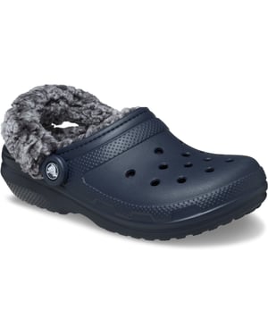 Crocs Classic Fleece Gevoerde Thermoplastische Heren Navy Klompen