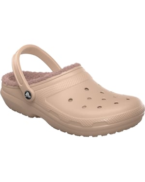 Crocs Classic Lined Thermoplastische Dames Roze Karamel Klompen