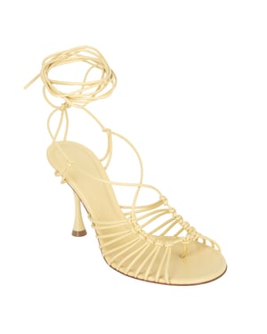 Bottega Veneta Puntleren Sandalen Beige