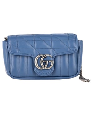 Gucci Super Mini Aria Marmont Matelassé Schoudertas