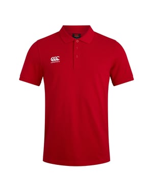 Canterbury Heren Waimak Polo Shirt (Vlag rood)