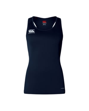 Canterbury Dames/Dames Club Dry Racerback Tanktop (Marine)
