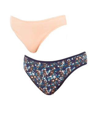 Set-2 Perfect Comfort elastische katoenen slips P0A8S voor dames, comfortabel en aanpasbaar ontwerp voor dames