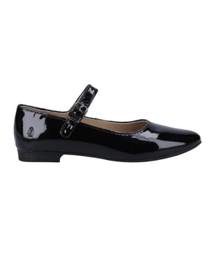 Hush Puppies Dames Melissa Leren Mary Janes (Zwart Lak)