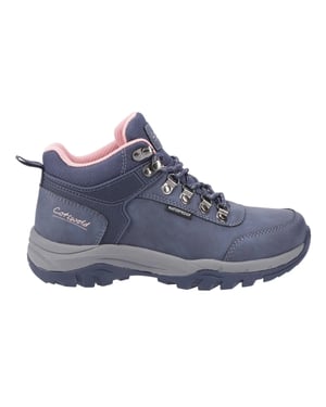 Cotswold Dames Overbury Wandelschoenen (Marineblauw)