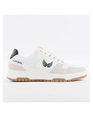 Kaporal herensneakers met kenmerkend design.