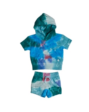 Sweater met korte mouwen en shorts 825432 voor babyjongens