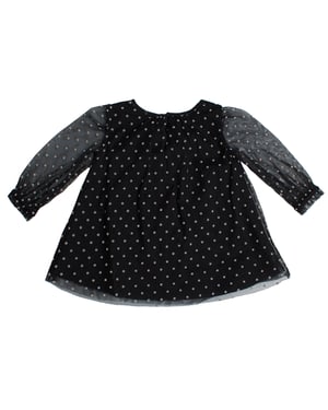 Tule jurk met lange mouwen 485223 voor meisjes