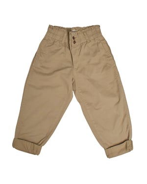 Rechte broek met ruches 416204 meisjes