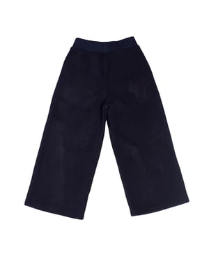 740026 Broek van pluche met wijde pijpen voor meisjes