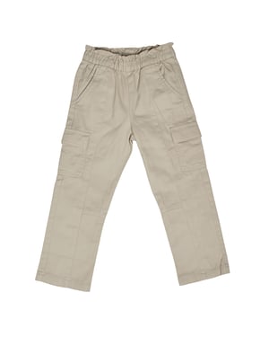 Cargo broek met elastische tailleband voor meisjes 741056