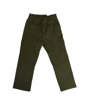 Cargo broek met elastische tailleband voor meisjes 741056