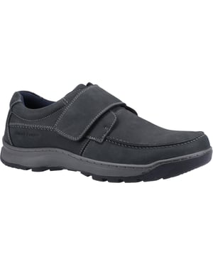 Hush Puppies Heren Casper Leren Schoenen (Marine)