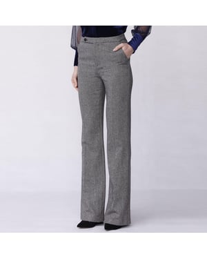 Rechte Heather Gray Wollen Pants