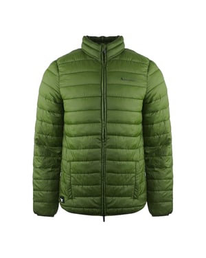 Aquascutum Heren Logo Gevoerde Jasje (Legergroen)