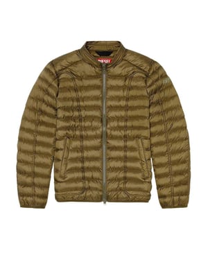 Diesel Unisex Volwassen Gewatteerde Jas (Groen)