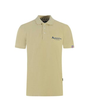Aquascutum Unisex Volwassen London Classic Polo Shirt (Beige)