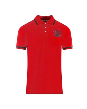 Aquascutum Unisex Volwassen Aldis Tipped Poloshirt (Rood)