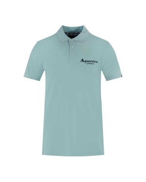 Aquascutum Unisex Volwassene London Classic Polo Shirt (Lichtblauw)