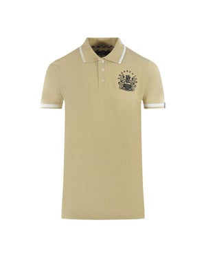 Aquascutum Unisex Volwassen Aldis Tipped Polo Shirt (Beige)