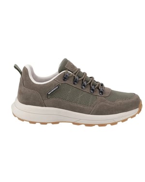 Cotswold Heren Elmfield Suède Sneakers (Khaki Groen)