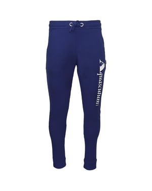 Aquascutum Heren Joggingbroek met logo (Blauw)