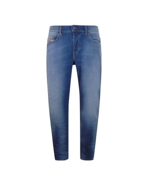 Diesel Heren D-Mihtry Rechte Jeans (Blauw)