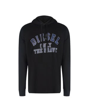 Diesel Unisex Volwassenen The Brave Logo Hoodie (Zwart)