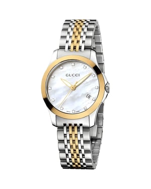 Gucci G-Timeless Dameshorloge met Moeder van Parel Wijzerplaat - Model YA126513