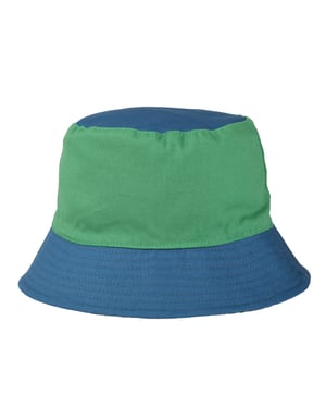 Regatta Kinder/Kinder Scratch Omkeerbare Emmer Hoed (Pikant groen/Marokkaans blauw)