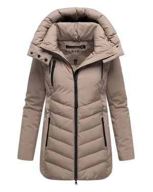 Marikoo dames winterjas Tivaa XVI met softshell & afneembare capuchon
